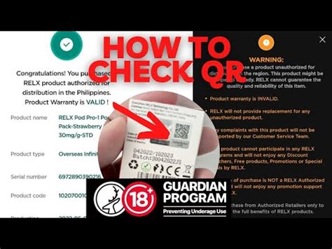 relx authentication qr code|An Instructions Guide To RELX .